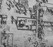 Lentpjūvės &bdquo;Progress&ldquo; aeronuotrauka iš 1945-01-15 skrydžio