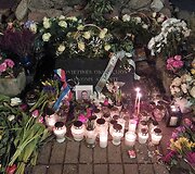 Vilniuje atsisveikinama su Aleksejumi Navalnu