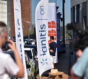 Vilniuje startavo septintosios &bdquo;Ignitis ON: Pažink Lietuvą!&ldquo; elektromobilių varžybos