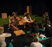 Nacionalinio Kauno dramos teatro spektaklis &bdquo;Pasaulio bamba&ldquo;