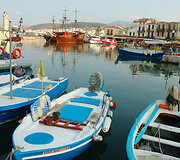 Senasis Rethymno uostas Kretoje