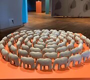 III tarptautinės Latvijos &scaron;iuolaikinės keramikos bienalės &bdquo;MARTINSONS AWARD 2021&ldquo; ekspozicija Marko Rothko meno centre Daugpilyje