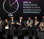 &Scaron;iauliuose įteiktos miesto kultūros ir meno premijos