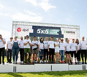 Kaune įvyko tvarus estafetinis miesto bėgimas &bdquo;Centric 5x5 Relay Run&ldquo;