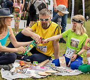 Vingio parke įvyko tvarus estafetinis miesto bėgimas &bdquo;Centric 5x5 Relay Run&ldquo;