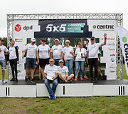 Vingio parke įvyko tvarus estafetinis miesto bėgimas &bdquo;Centric 5x5 Relay Run&ldquo;