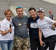 Vingio parke įvyko tvarus estafetinis miesto bėgimas &bdquo;Centric 5x5 Relay Run&ldquo;