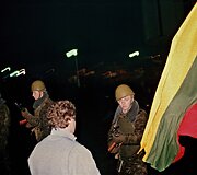 1991 sausio 13-osios naktis prie Televizijos bok&scaron;to
