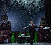 Vytautas Anužis &ndash; Ūbas Caras‑Putinas. Sigito Parulskio &bdquo;Ūbas Caras&ldquo;, rež. Gintaras Varnas, Valstybinis jaunimo teatras, 2023