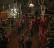 Kadras i&scaron; Giedrės Beinoriūtės filmo &bdquo;Sacrum ir profanum Pievėnuose&ldquo;