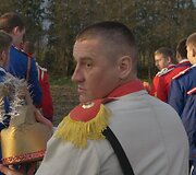 Kadras i&scaron; Giedrės Beinoriūtės filmo &bdquo;Sacrum ir profanum Pievėnuose&ldquo;