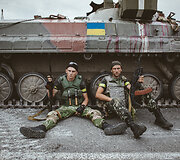 I&scaron; fotografijų serijos &bdquo;Donbaso savanoriai&ldquo;, 2014