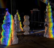 Romos Salės ir Elenos Laurinavičiūtės paroda &bdquo;Low Frequency Memory&ldquo; 
