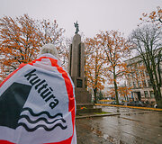 Kauniečių pilietinė meninė akcija &bdquo;A&scaron; (at)stovėsiu iki galo. O Tu?&ldquo;