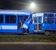 Krokuvoje &ndash; rimta tramvajų avarija