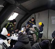 Po Rusijos smūgių Kyjive per &scaron;alčius dingo elektra