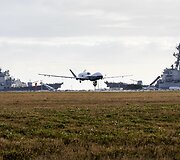 JAV karinio jūrų laivyno žvalgybinis dronas MQ-4C &bdquo;Triton&ldquo;