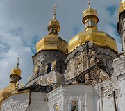 Volodymyras Zelenskis apsilankė Rusijos atakuotoje Kyjivo Pečorų lauroje