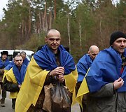 Ukraina susigrąžino kovotojus i&scaron; Rusijos nelaisvės