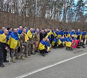Ukraina susigrąžino kovotojus i&scaron; Rusijos nelaisvės