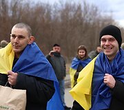 Ukraina susigrąžino kovotojus i&scaron; Rusijos nelaisvės