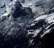Ledyno griūtis &Scaron;veicarijos Blateno kaime / Reuters