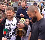 Ramzanas Kadyrovas ir Chamzatas Čimajevas