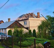 Per Rusijos dronų ataką nukentėjo gyvenamasis namas Lenkijoje