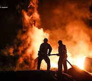 Černihivo srityje rusai smogė gaisrą gesinantiems ugniagesiams