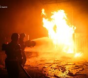 Černihivo srityje rusai smogė gaisrą gesinantiems ugniagesiams