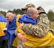 I&scaron; nelaisvės Rusijoje i&scaron;gelbėti karo belaisviai ukrainiečiai