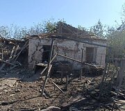 Po rusų atakos Beryslave Chersono srityje
