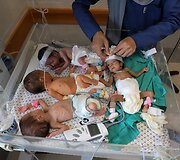 I&scaron; Gazos Ruožo ligoninės evakuotos kelios de&scaron;imtys nei&scaron;ne&scaron;iotų kūdikių