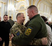 Oleksandras Syrskis ir Valerijus Zalužnas