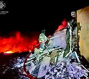 Charkivo sritis: gelbėtojai &scaron;alina rusų atakos padarinius