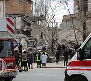 Rusijos raketos atakavo Kyjivą