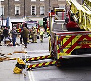 Didelis gaisras nusiaubė prabangų Londono vie&scaron;butį