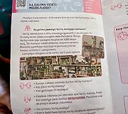 Mokykliniame vadovėlyje ra&scaron;oma apie Varlių namelį