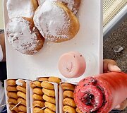 Paplūdimio užkandis - spurgos
