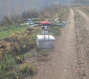 Purvėnų užkardos pasieniečių perimtas dronas