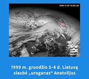 Uraganas Anatolijus Lietuvoje, 1999 m. gruodžio 4 d.