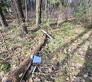 Pasieniečių nutupdytas orlaivis su kontrabanda