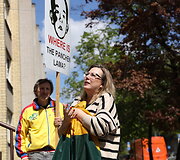 Piketas prie Kinijos ambasados