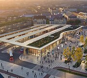 Vilniaus autobusų stoties vizualizacijos