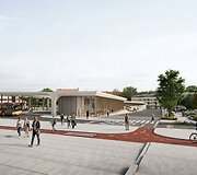 Vilniaus autobusų stoties vizualizacijos