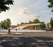 Vilniaus autobusų stoties vizualizacijos