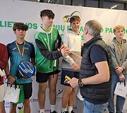 Vilniuspadel.lt arenoje vyko Lietuvos jaunių padelio pavasario čempionatas