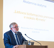 Lietuvos biotechnologijų muziejaus atidarymas