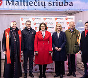 &bdquo;Maltiečių sriuba&rdquo; Katedros aik&scaron;tėjė