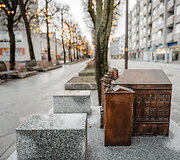 Skulptoriaus Rimanto Okulič-Kazarino sukurti naujieji &bdquo;Kauno akcentai&ldquo;